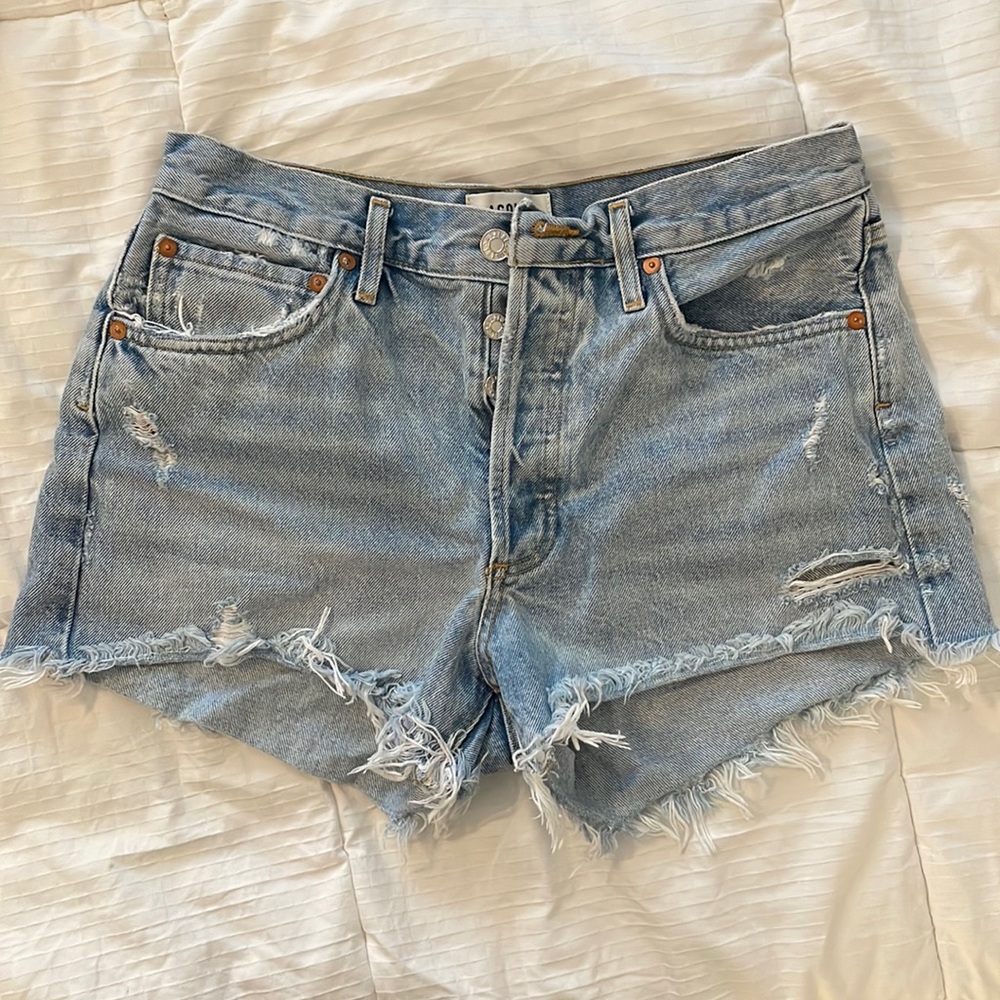 Agolde Swapmeet Cutoff Shorts